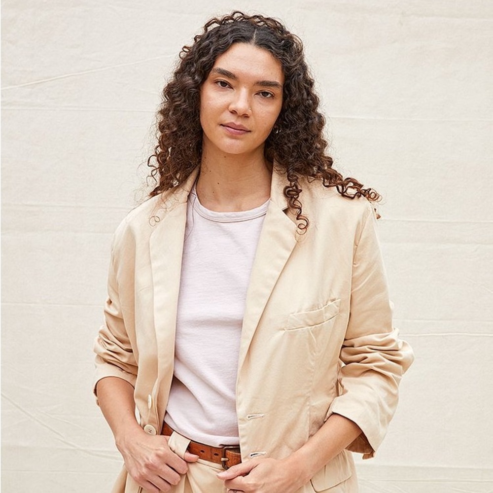 Women's Cream Blazer